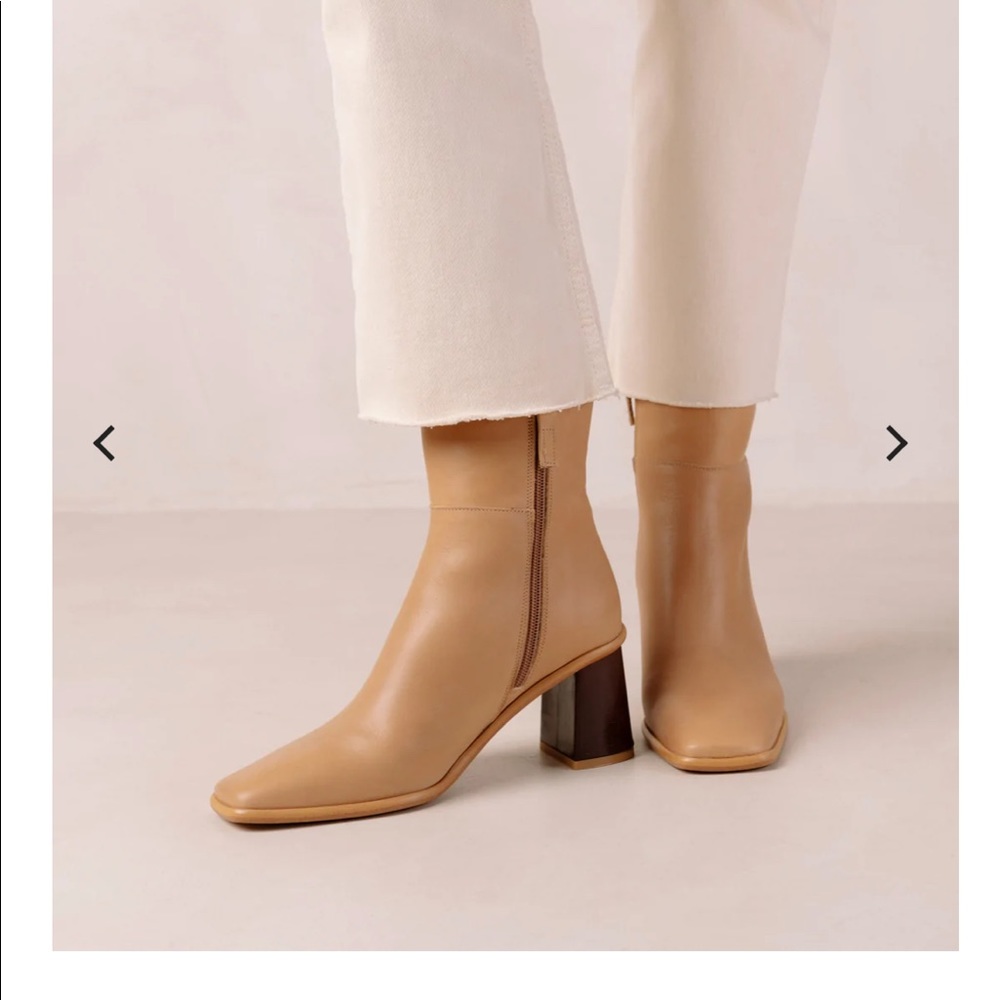 NWT/NWB Alohas West Boot in Beige